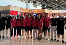 Кошаркарките до 18 години заминаа за Романија на Евробаскетот