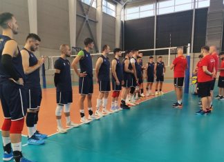 Македонските одбојкари веќе го одработија првиот тренинг во Софија (ФОТО)