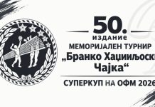 Традиционалниот турнир „Бранко Хаџииљоски – Чајка“ прераснува во Суперкуп на Македонија