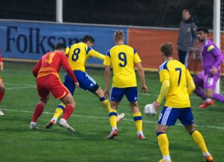 Македонските младинци со пораз од Шведска ги завршија евро-квалификациите (ВИДЕО)