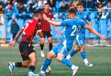 Шкендија го совлада Скопје и се врати на првото место во ПМФЛ (ВИДЕО) fudbal Skopje - Skendija tetovo Prva liga Avtokomanda